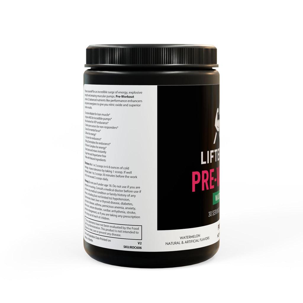 Lifters Peak Watermelon Pre-Workout