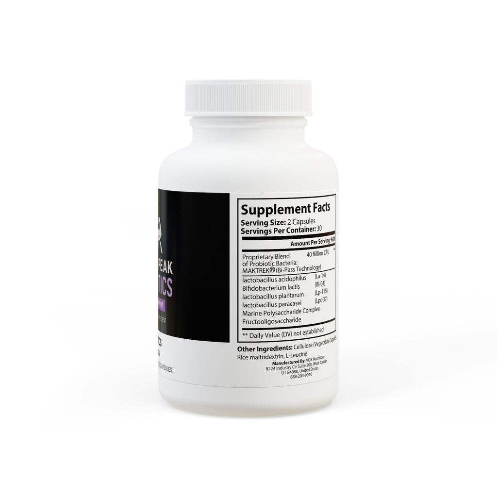 Lifters Peak Probiotics