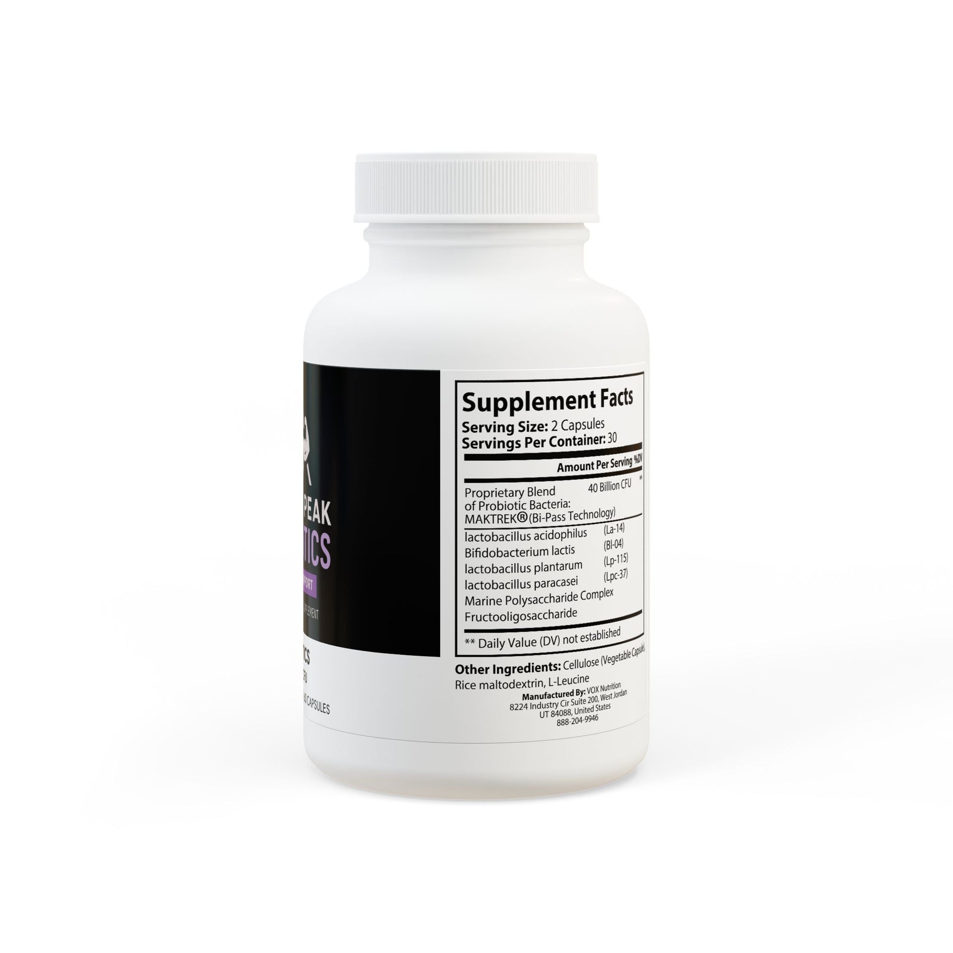 Lifters Peak Probiotics