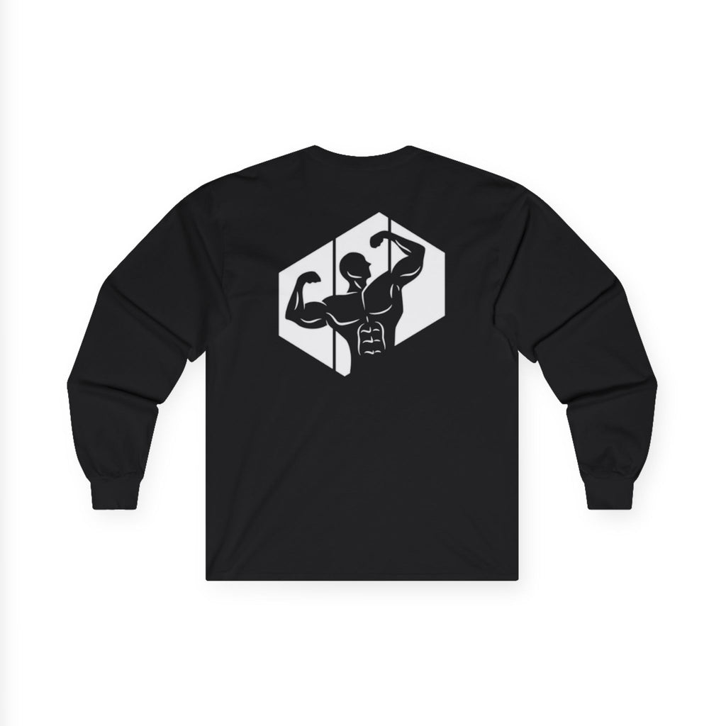 Cursive Strong Man Long Sleeve