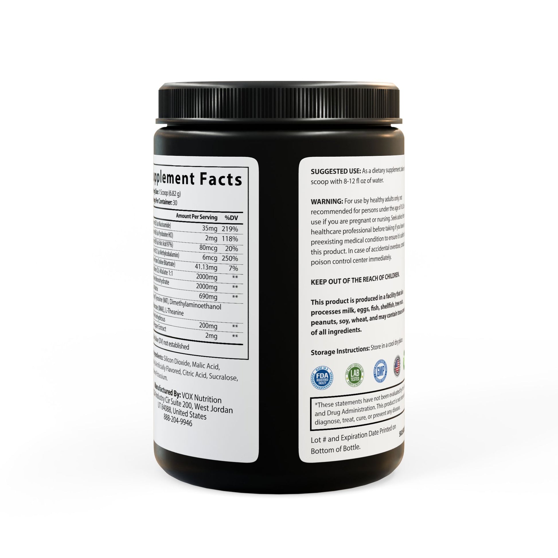 Lifters' Peak Fruit Punch Pre-Workout