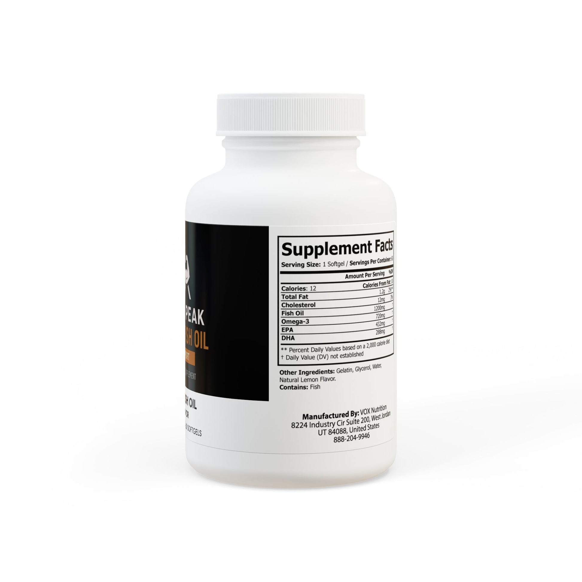Lifters Peak Omega-3 Fish Oils