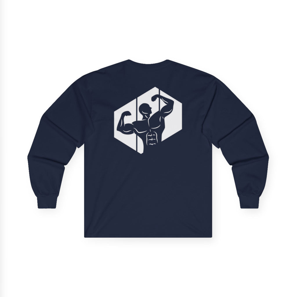 Cursive Strong Man Long Sleeve