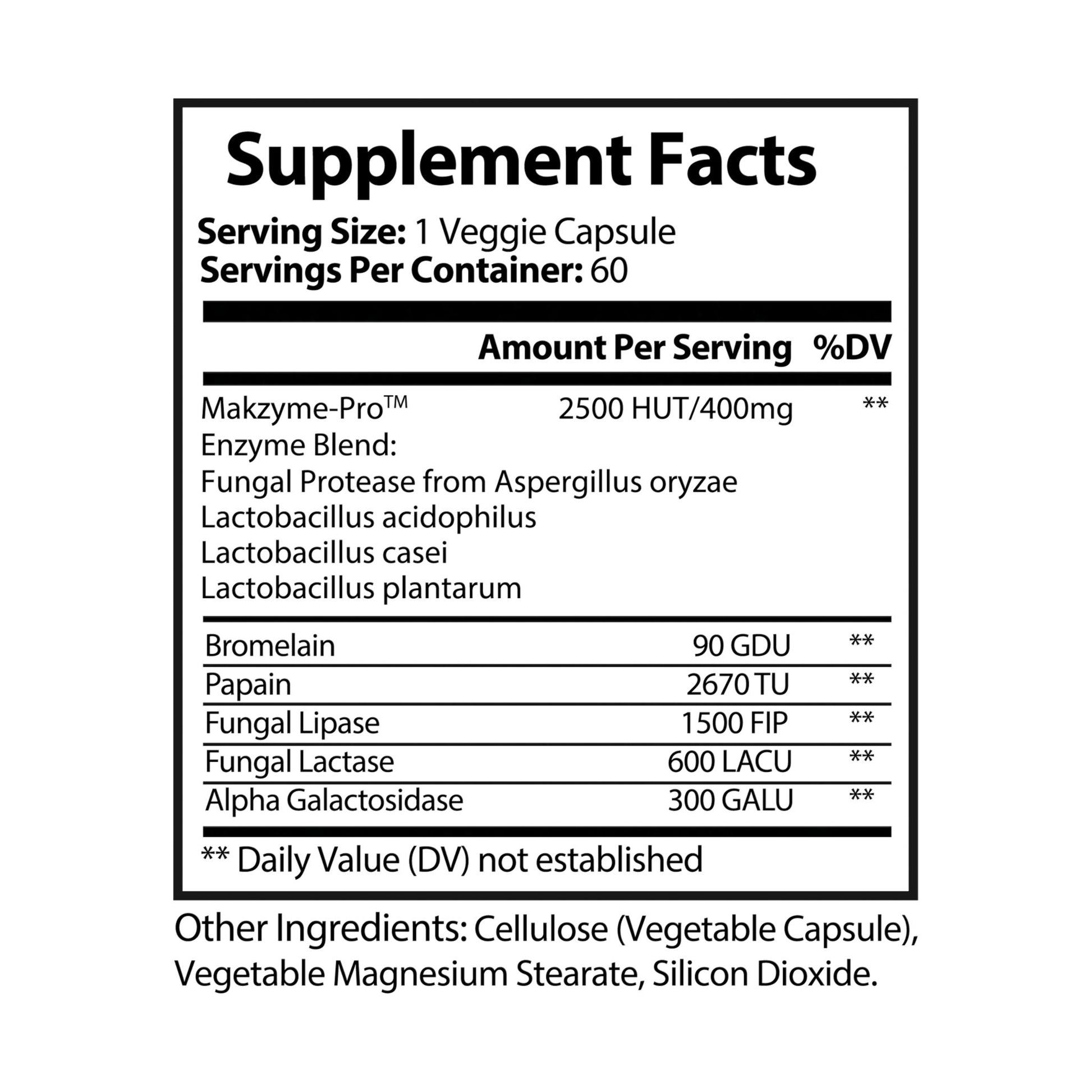 Lifters Peak Digestive Enzyme Blend