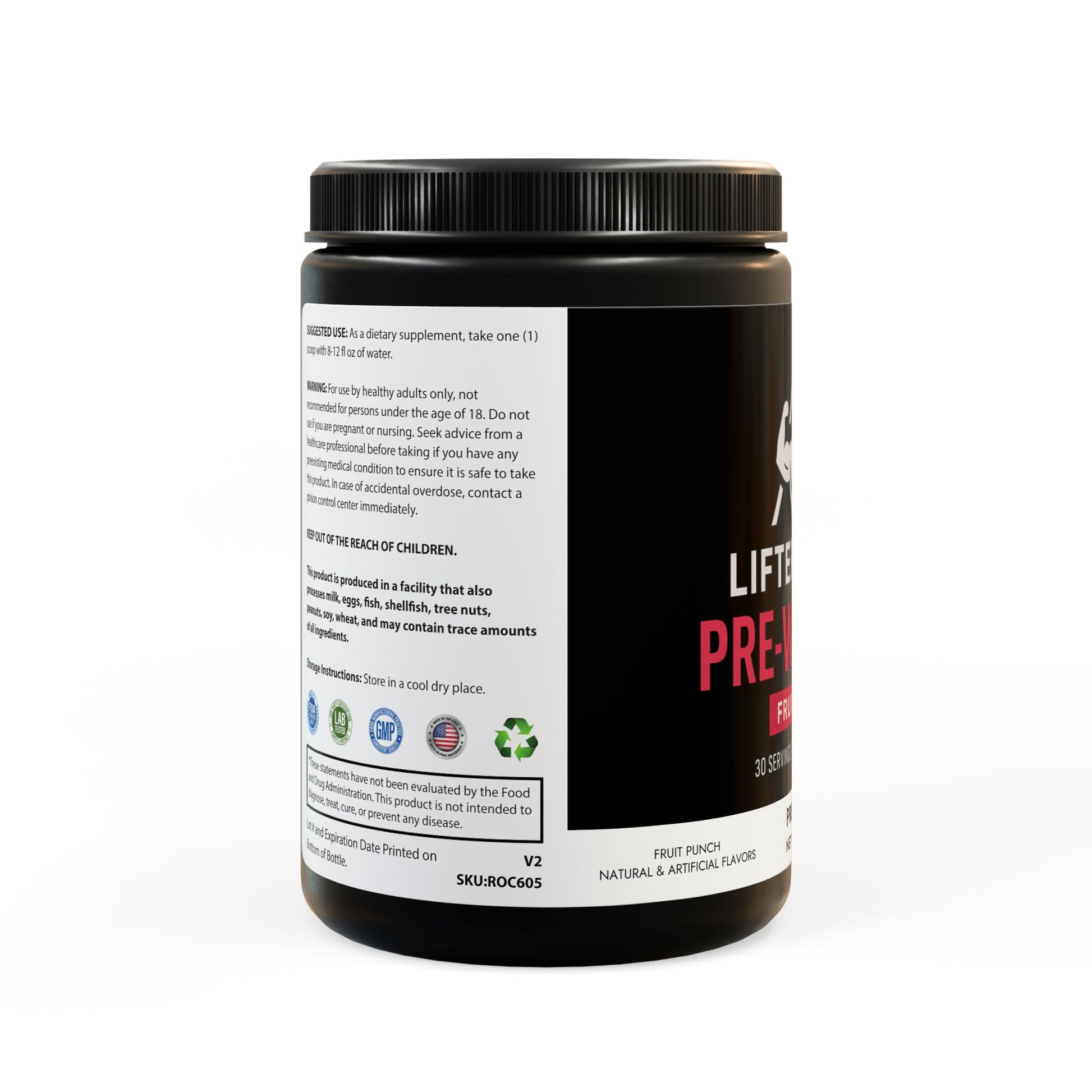 Lifters' Peak Fruit Punch Pre-Workout