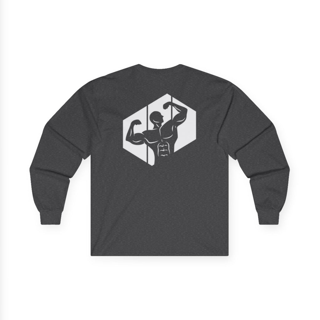 Cursive Strong Man Long Sleeve