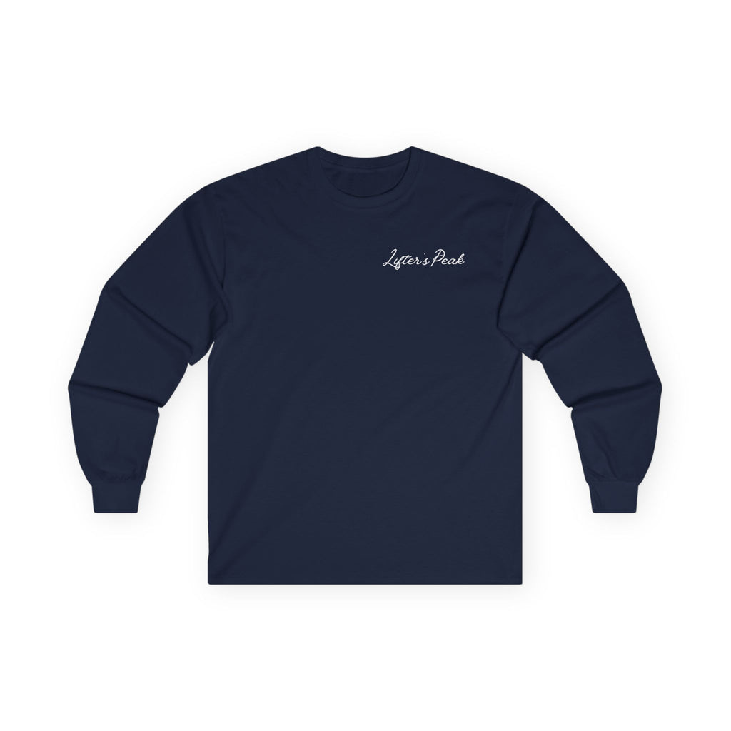 Cursive Strong Man Long Sleeve