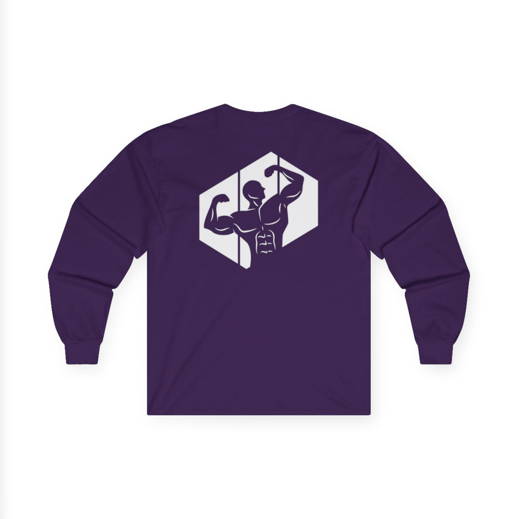 Cursive Strong Man Long Sleeve