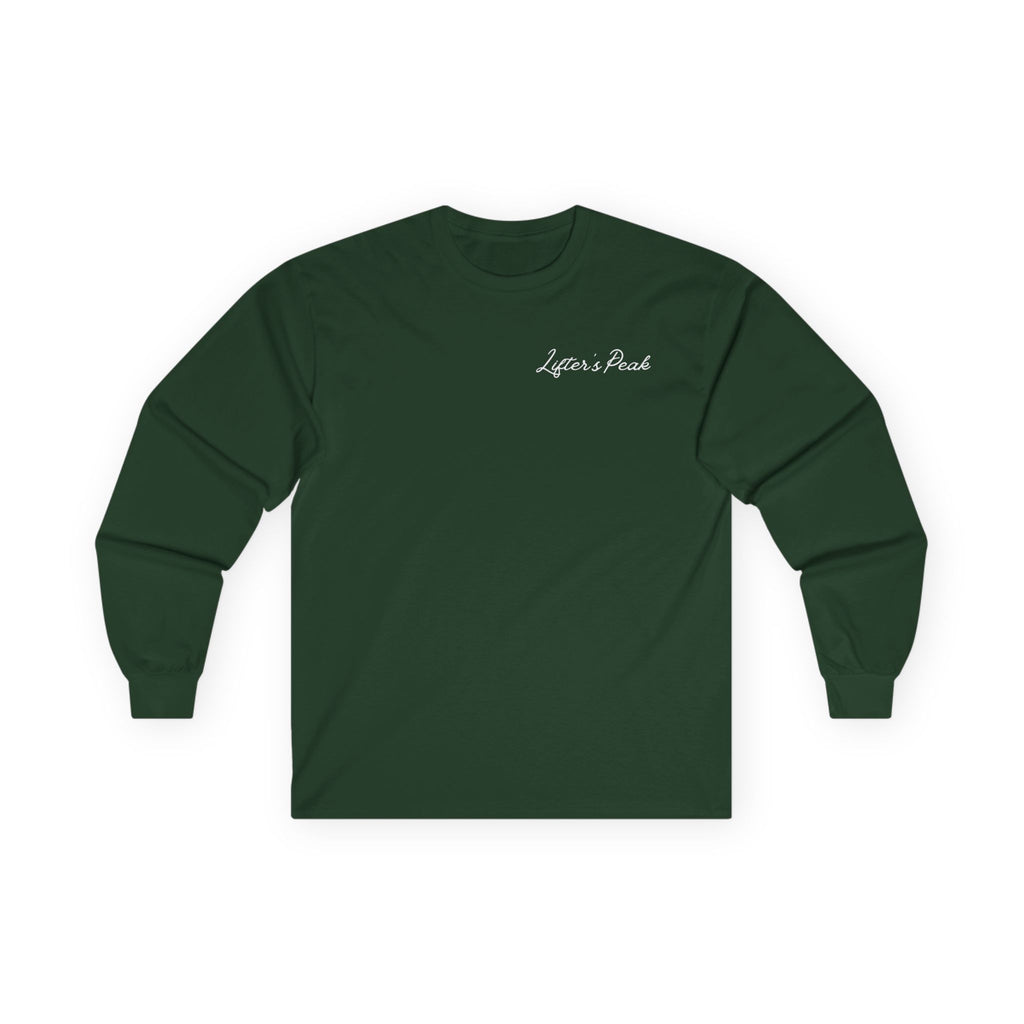 Cursive Strong Man Long Sleeve